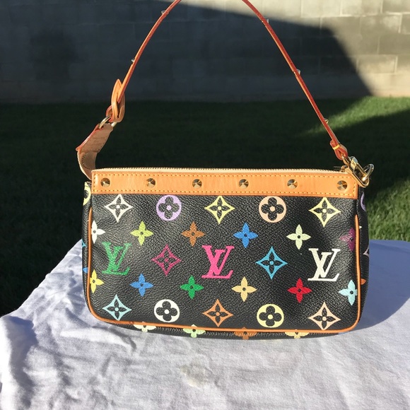 Louis Vuitton Handbags - SOLD! Louis Vuitton Multicolor Pochette